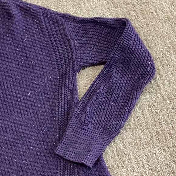 Universal Thread Purple Crew Neck Sweater - Picture 2 of 6